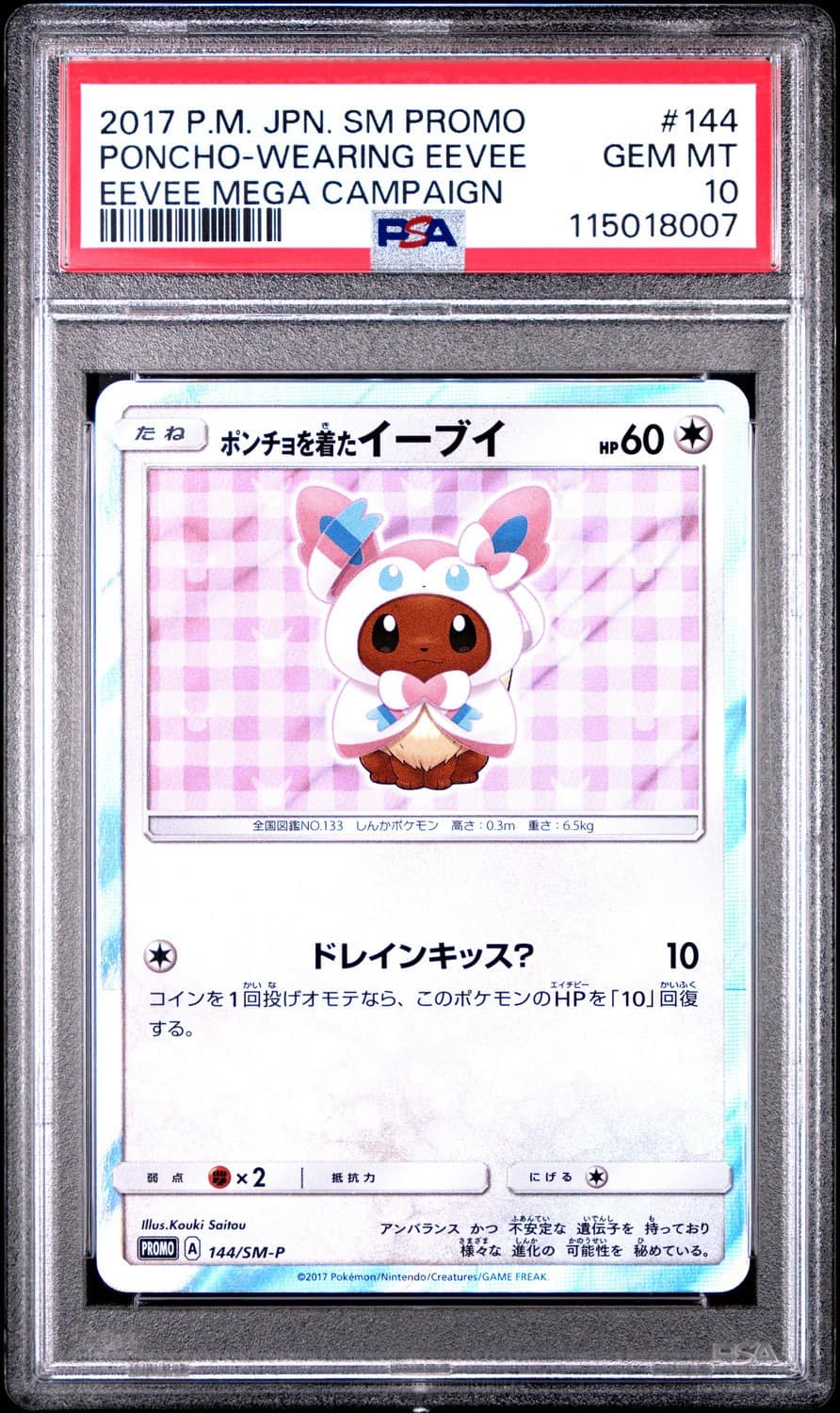 Poncho-Wearing Eevee