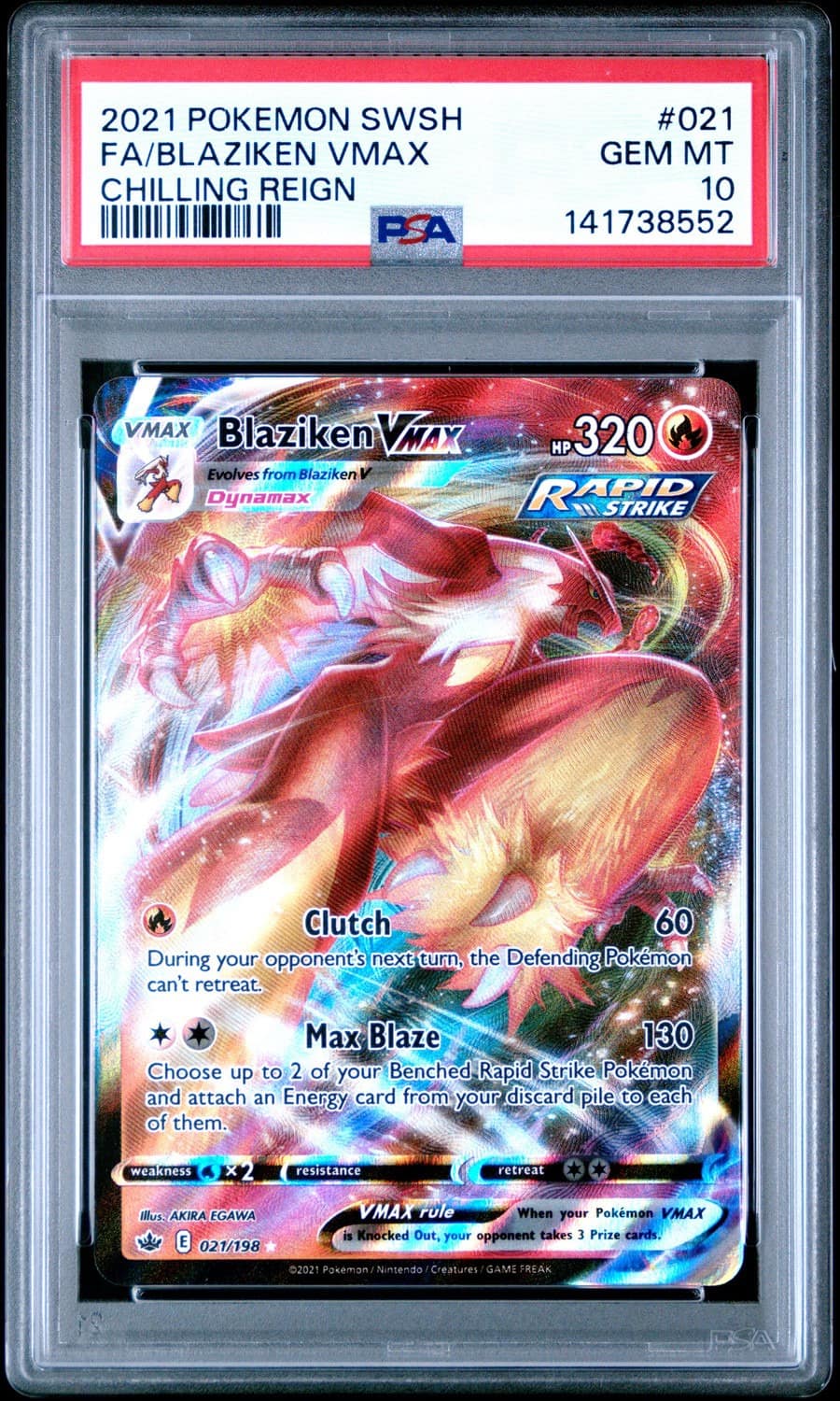 Blaziken Vmax