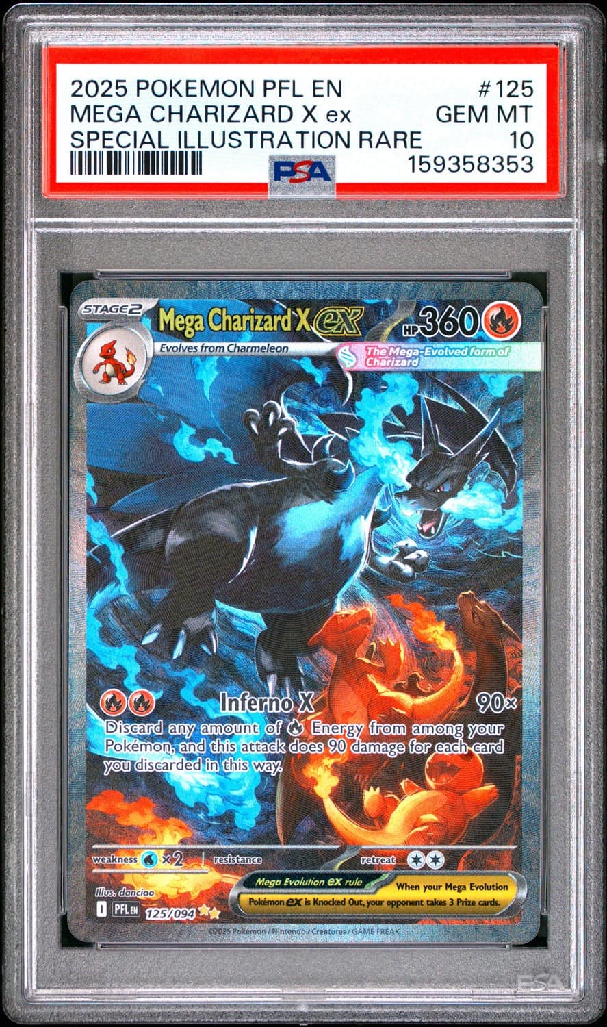 Mega Charizard X Ex