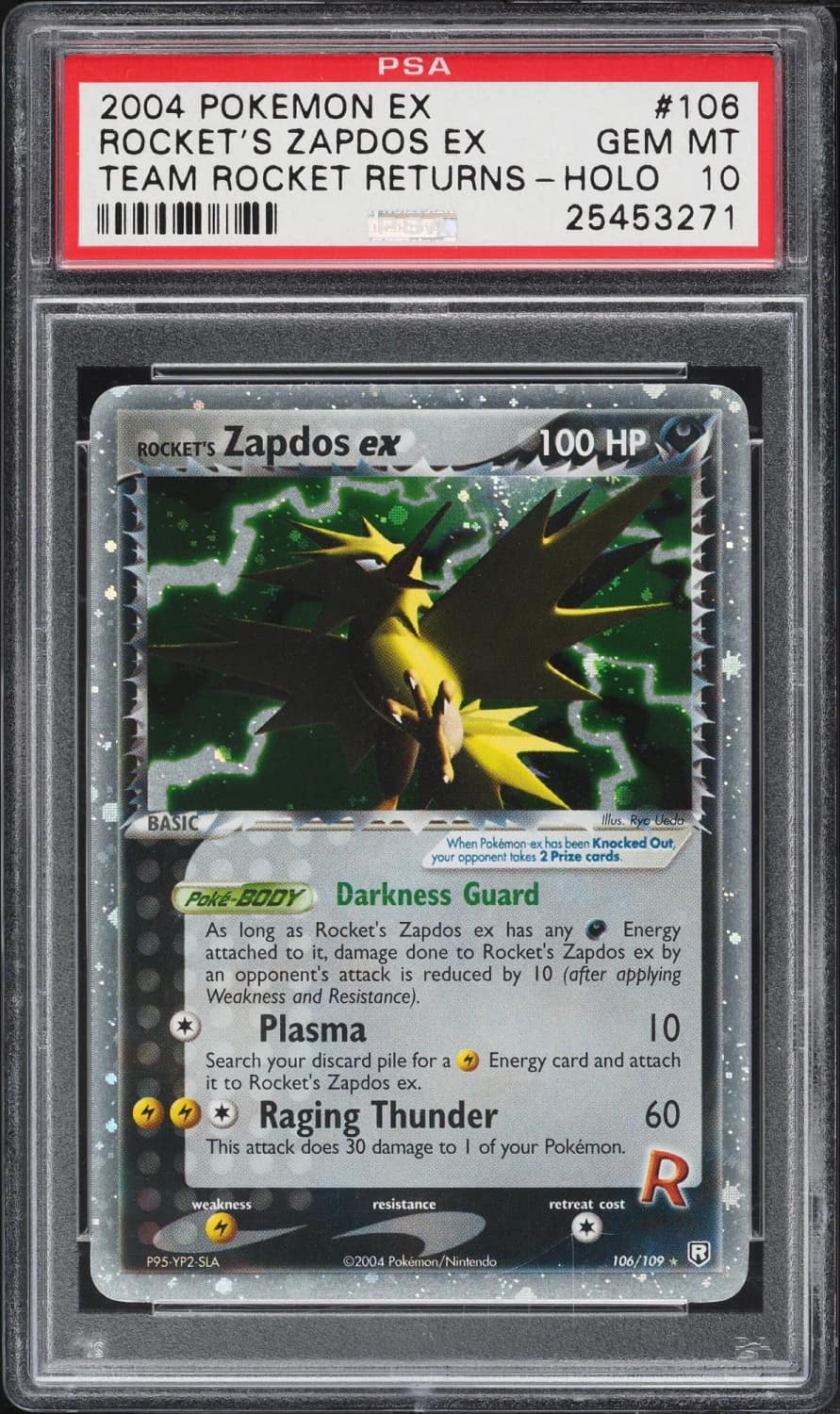 Rocket'S Zapdos Ex