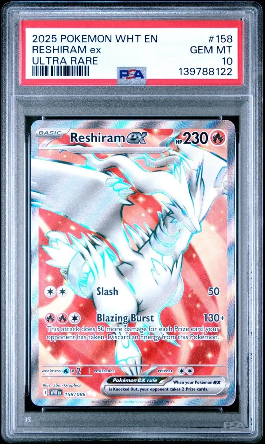 Reshiram Ex