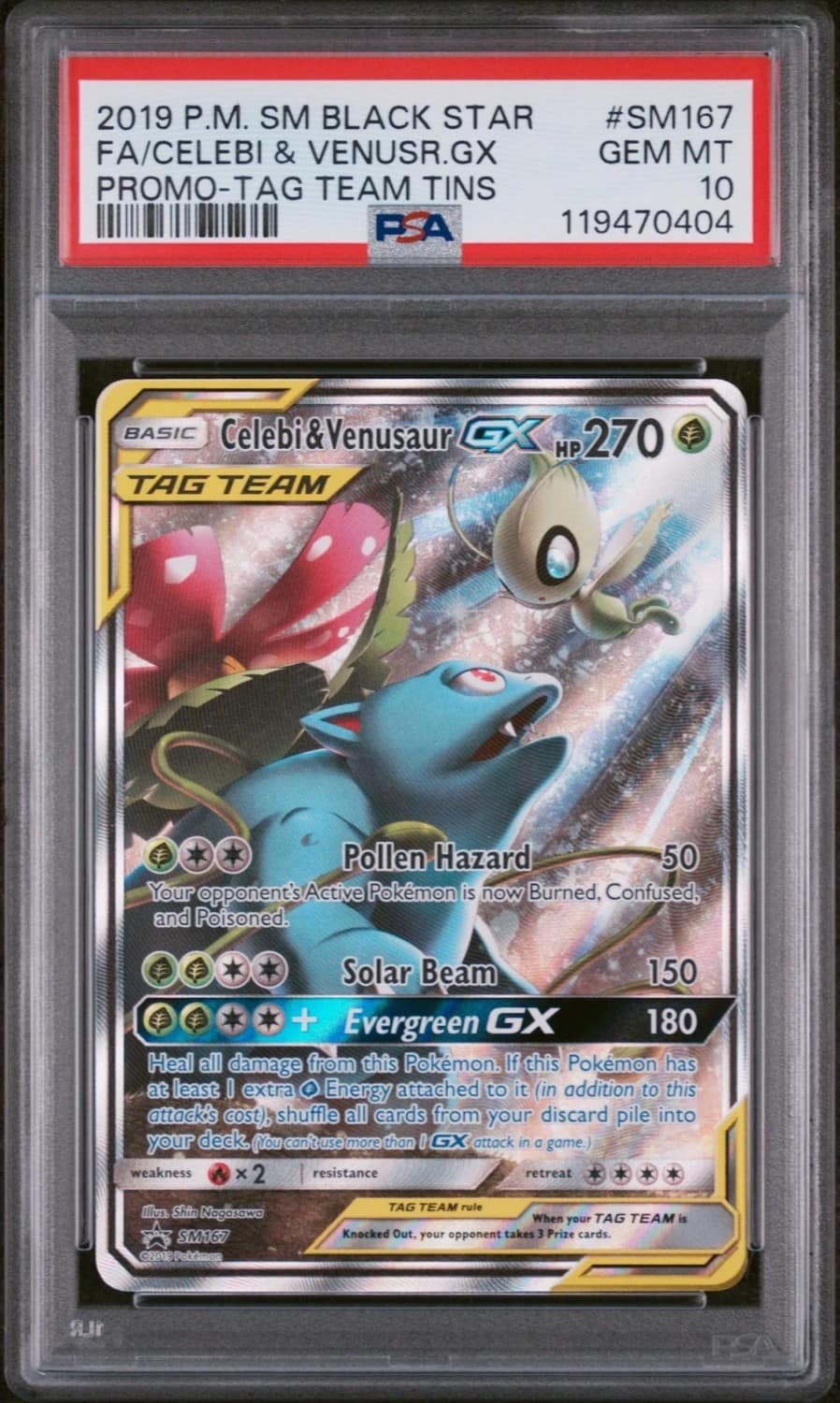 Celebi & Venusaur Gx