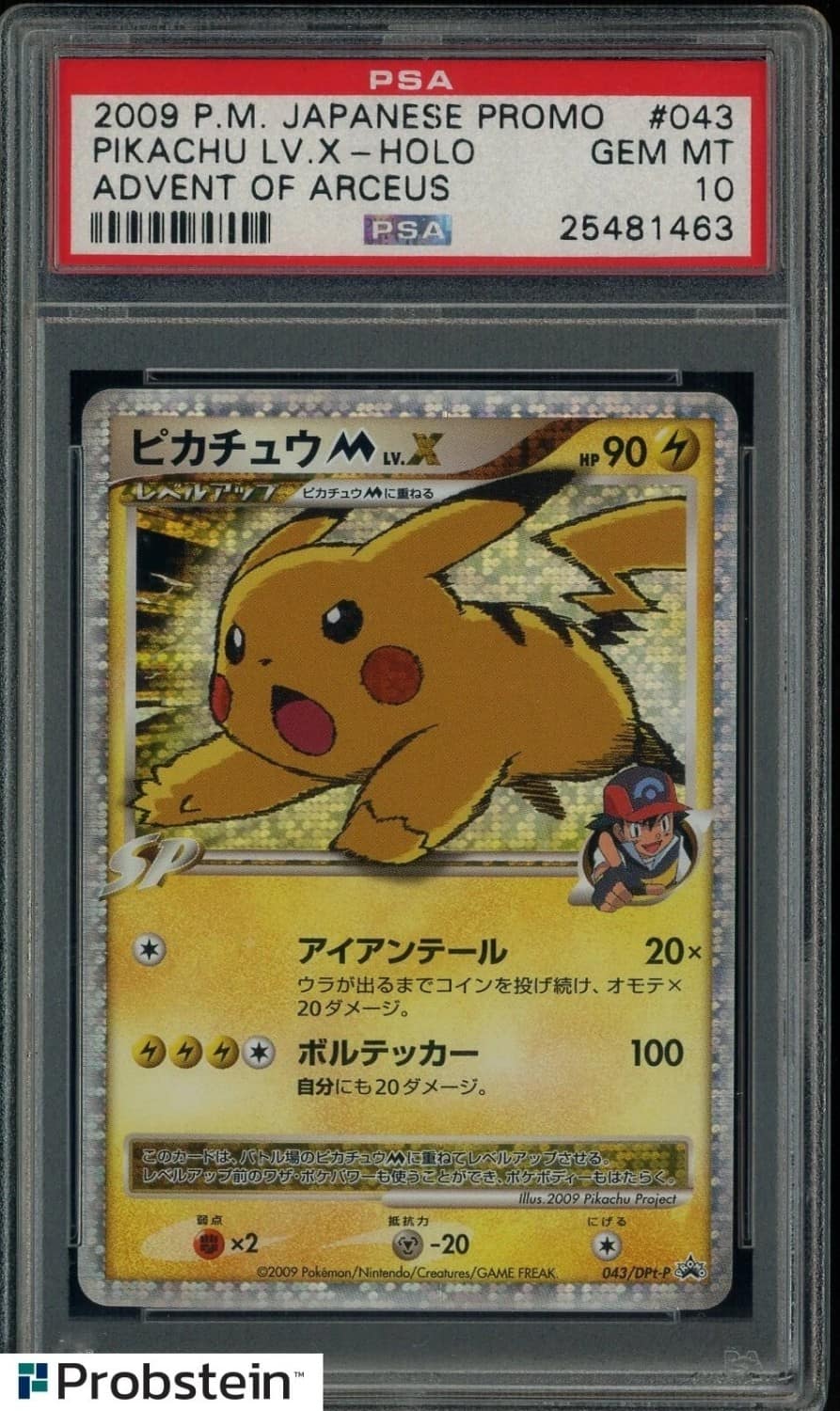 Pikachu M Lv X