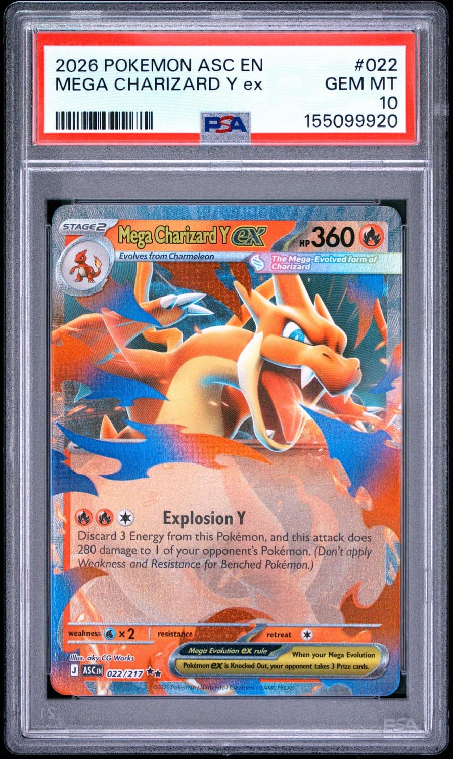 Mega Charizard Y Ex