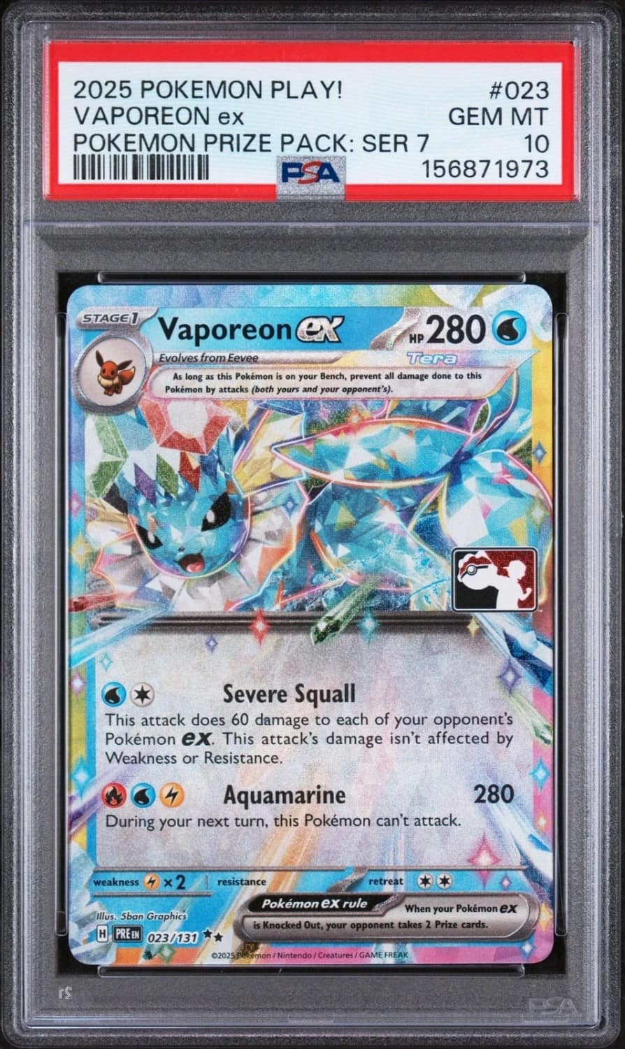 Vaporeon Ex