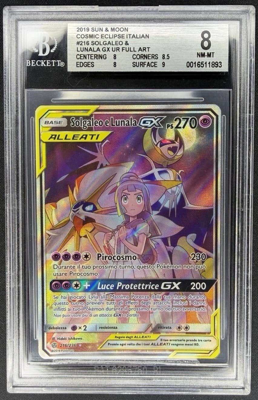 Solgaleo & Lunala Gx Ur Full Art
