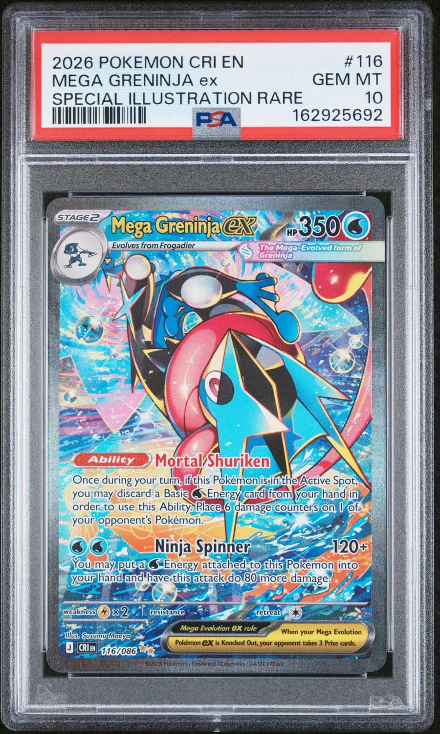 Mega Greninja Ex