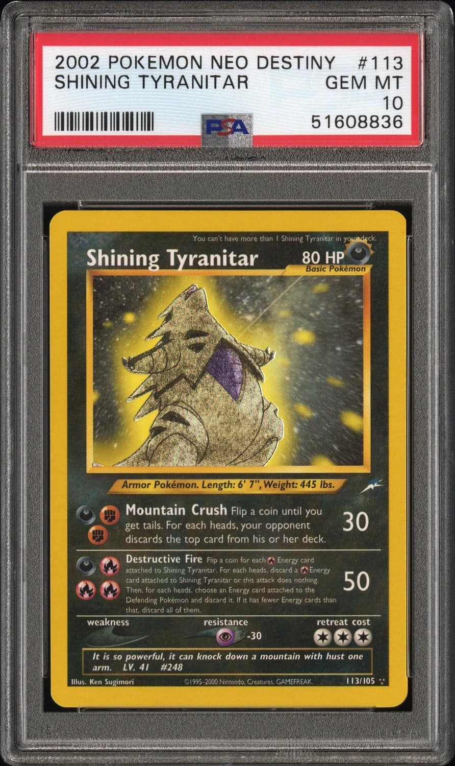 Shining Tyranitar