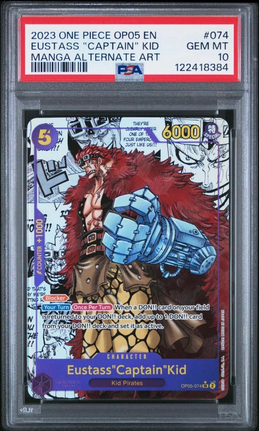 Eustass "captain" Kid