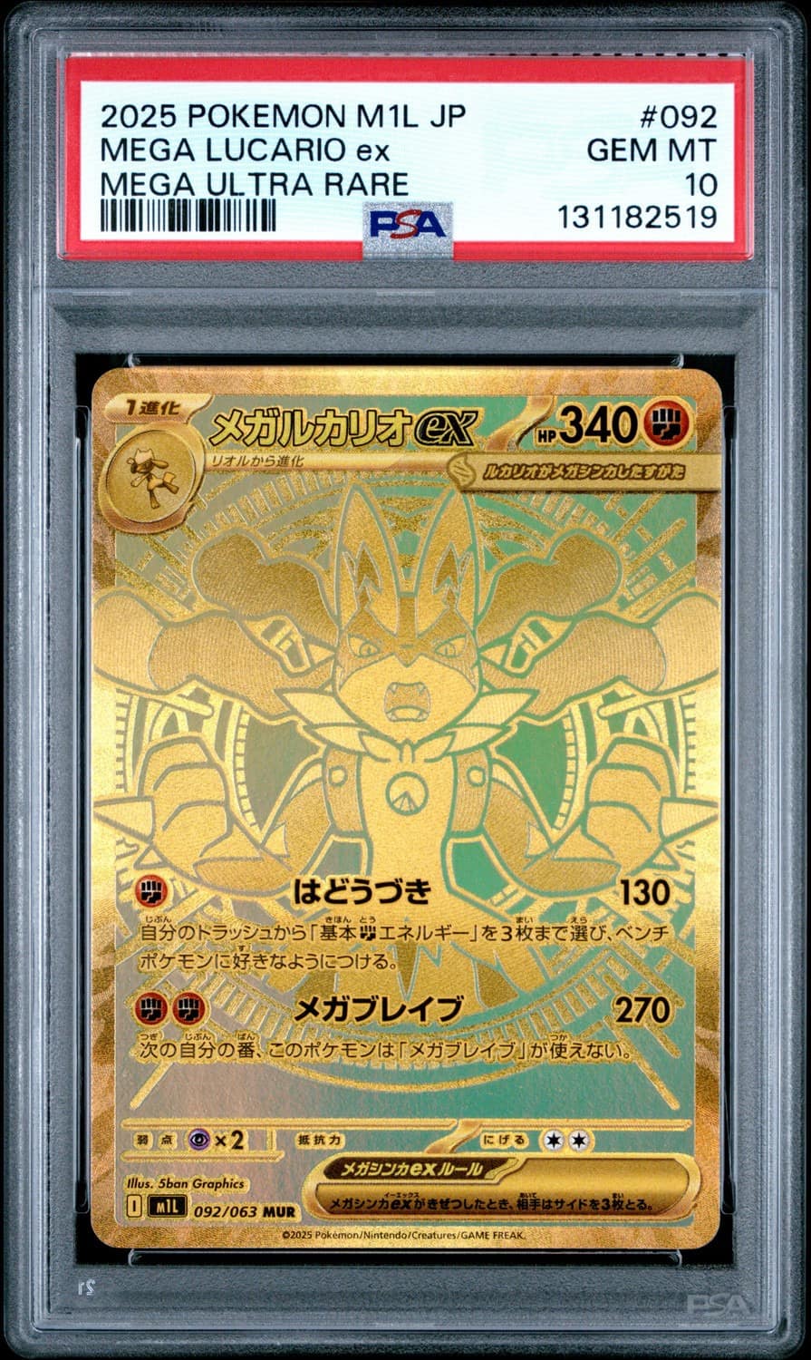 Mega Lucario Ex