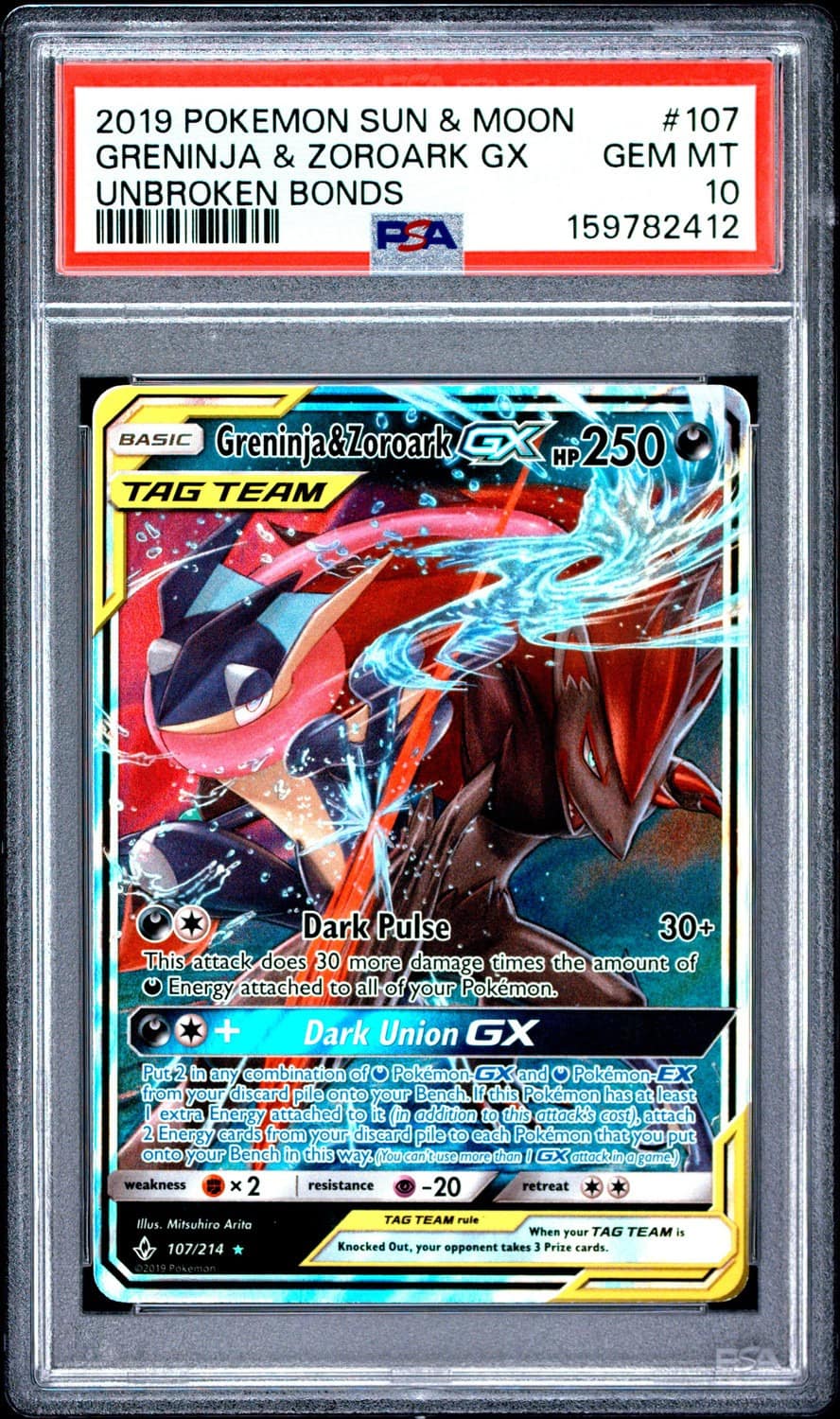 Greninja & Zoroark Gx