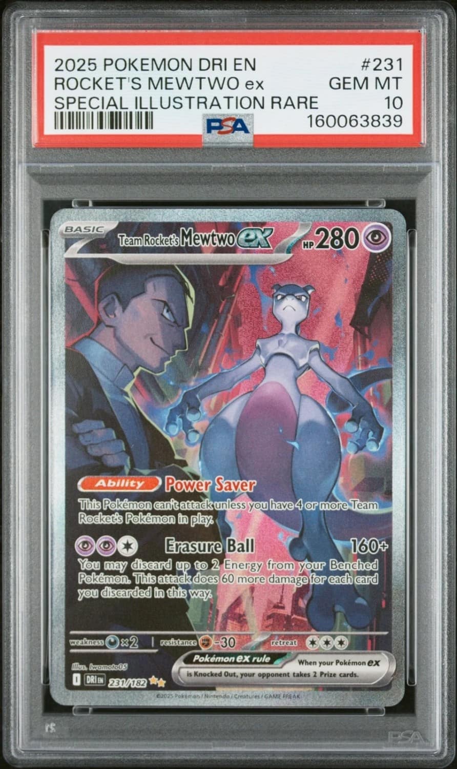 Rocket'S Mewtwo Ex