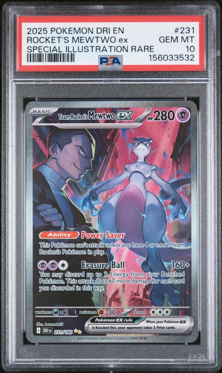 Rocket'S Mewtwo Ex