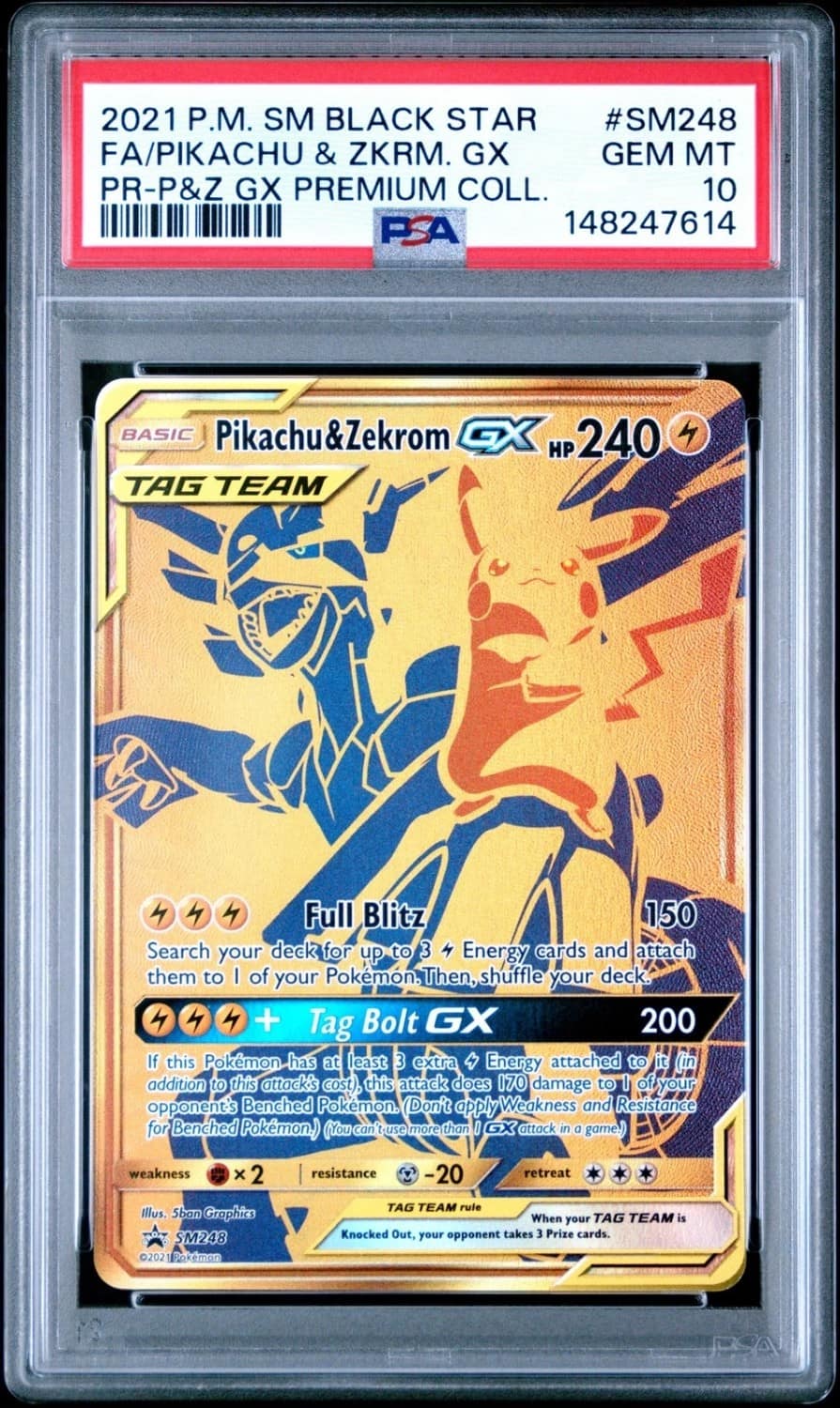 Pikachu & Zekrom Gx