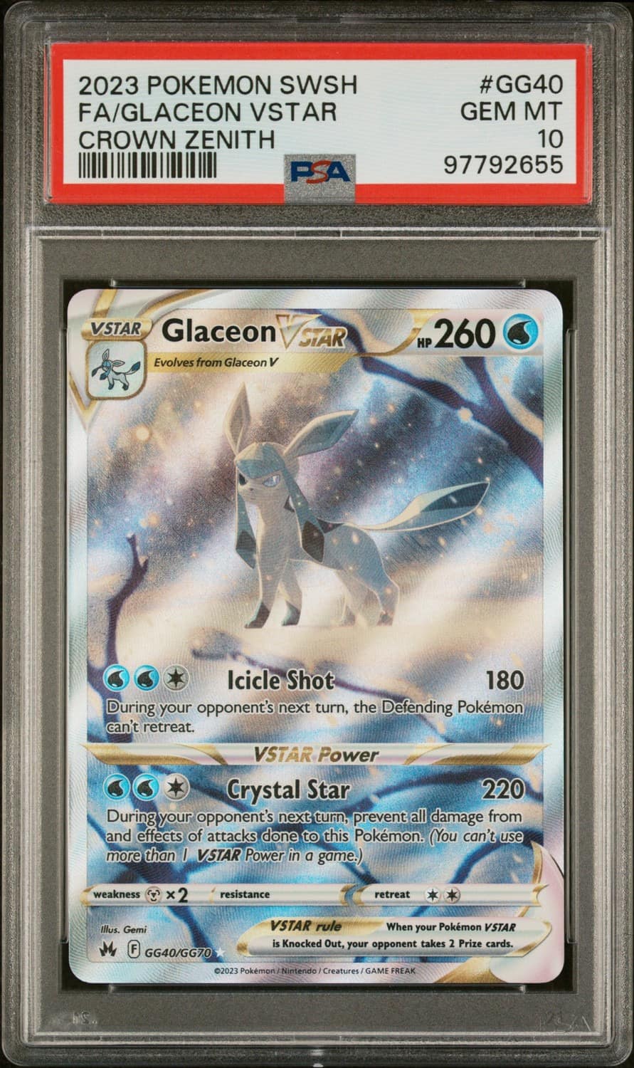 Fa/glaceon Vstar