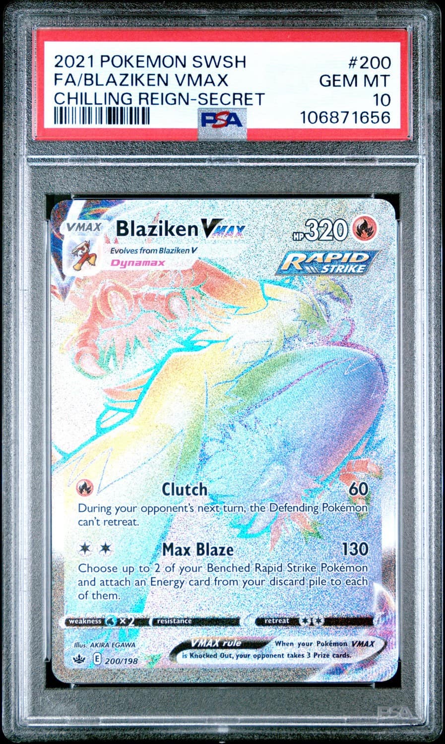 Blaziken Vmax