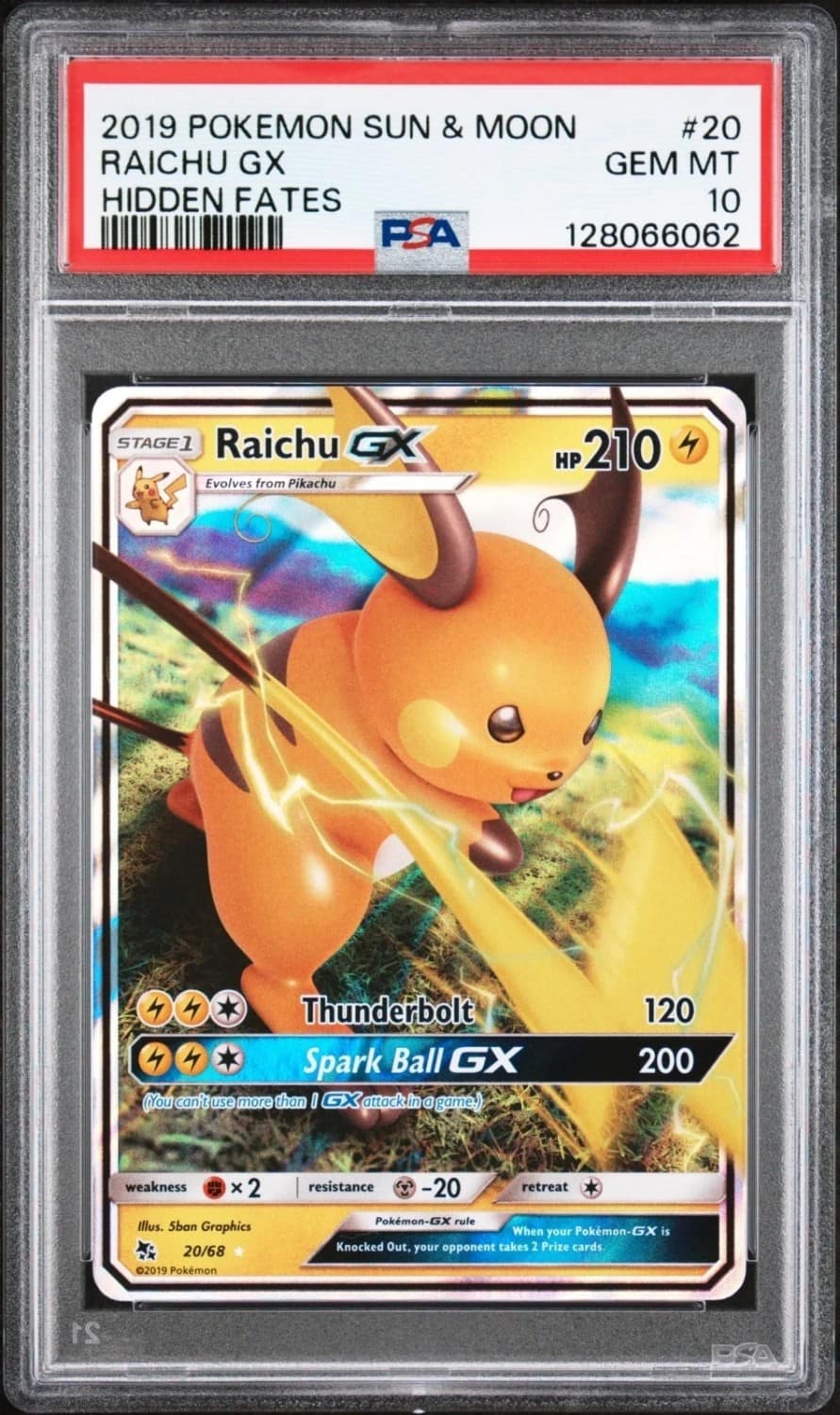 Raichu Gx