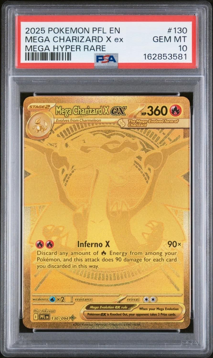 Mega Charizard X Ex