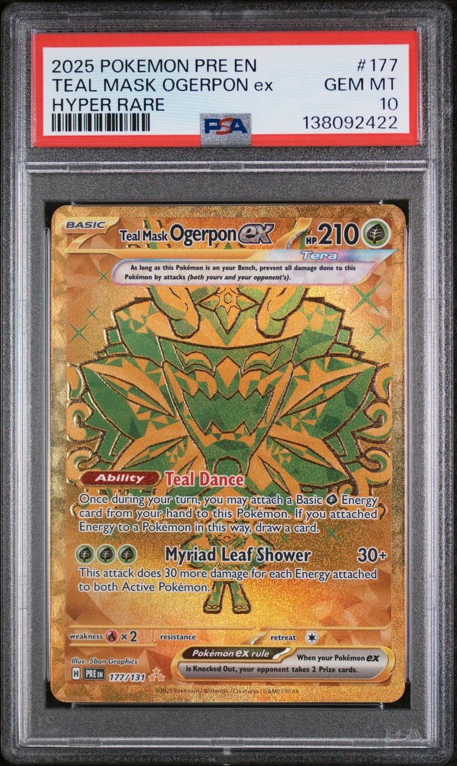Teal Mask Ogerpon Ex