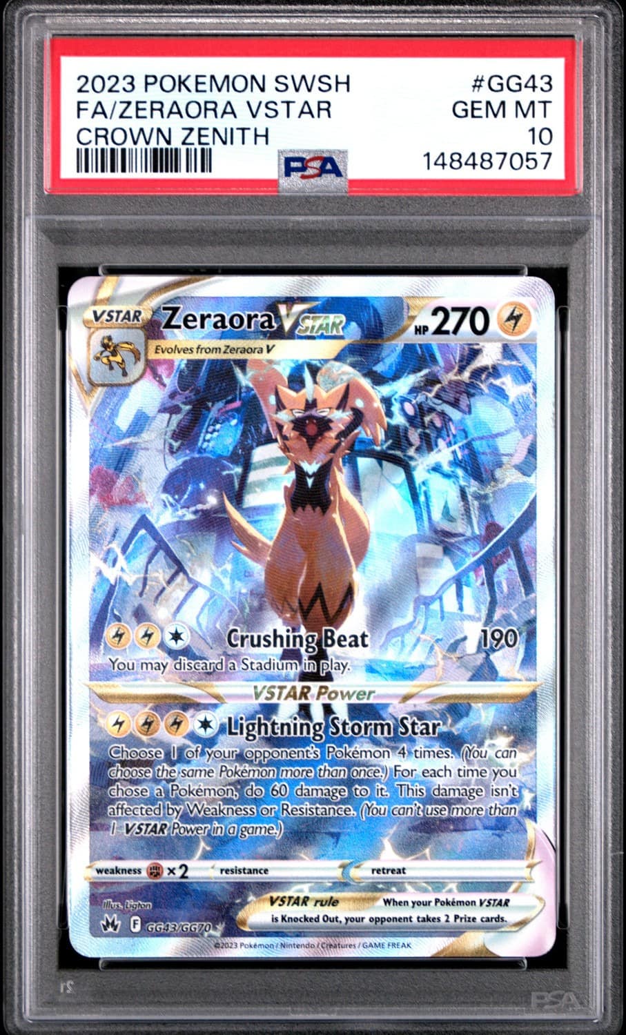 Zeraora Vstar