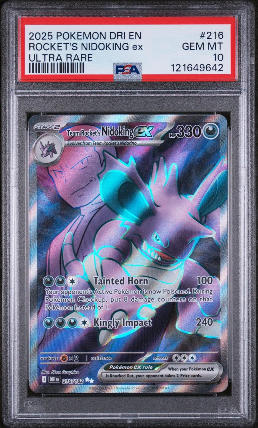 Rocket'S Nidoking Ex