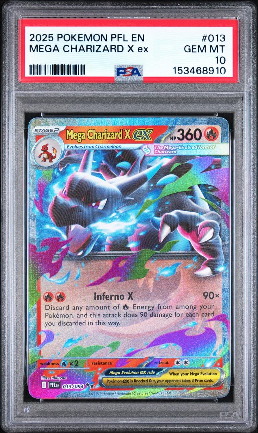 Mega Charizard X Ex