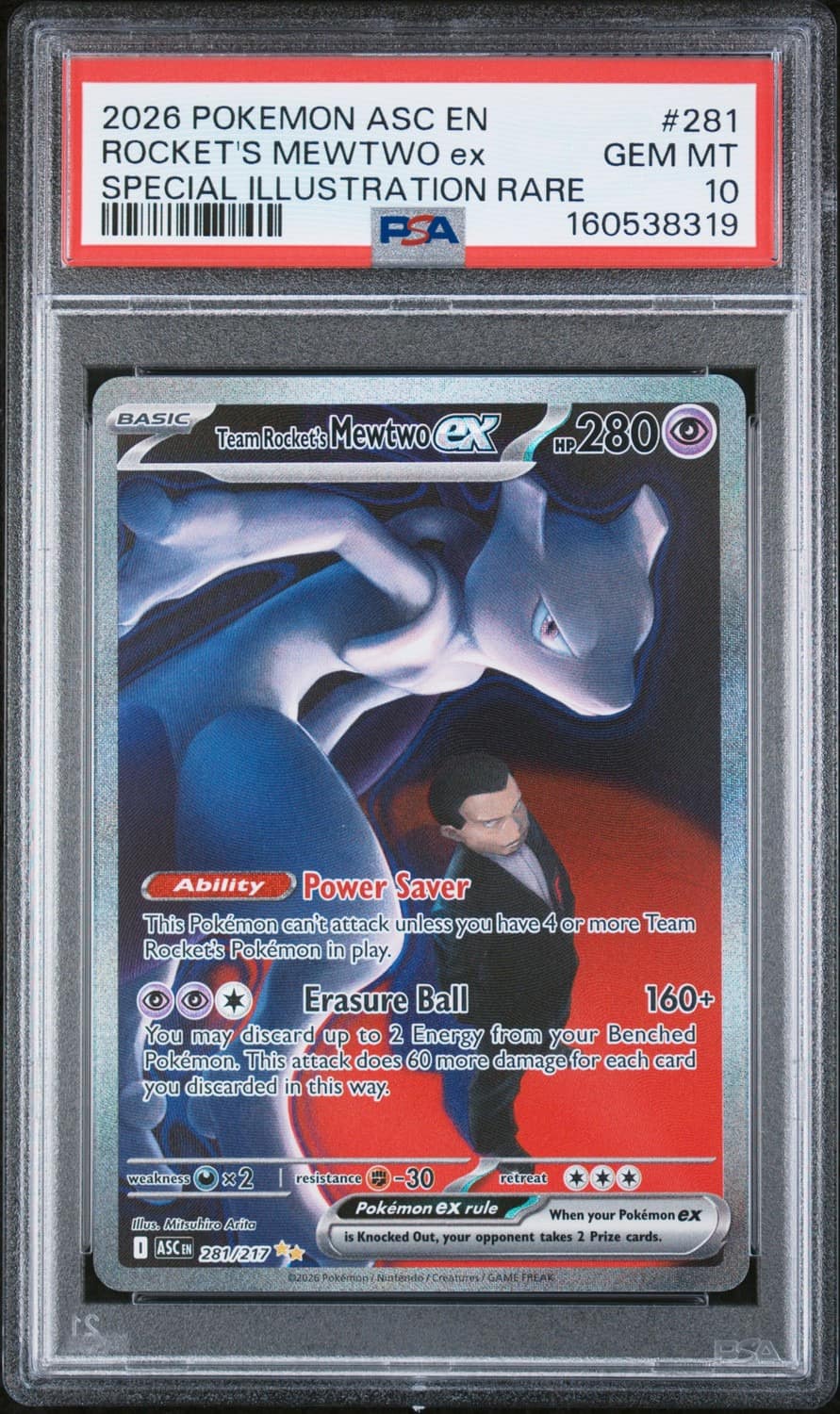 Rocket'S Mewtwo Ex