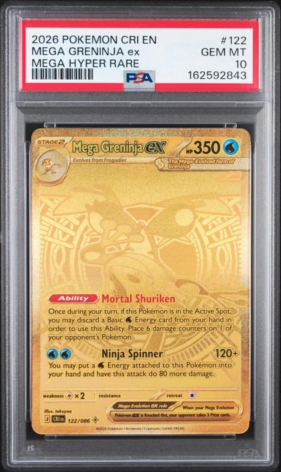 Mega Greninja Ex