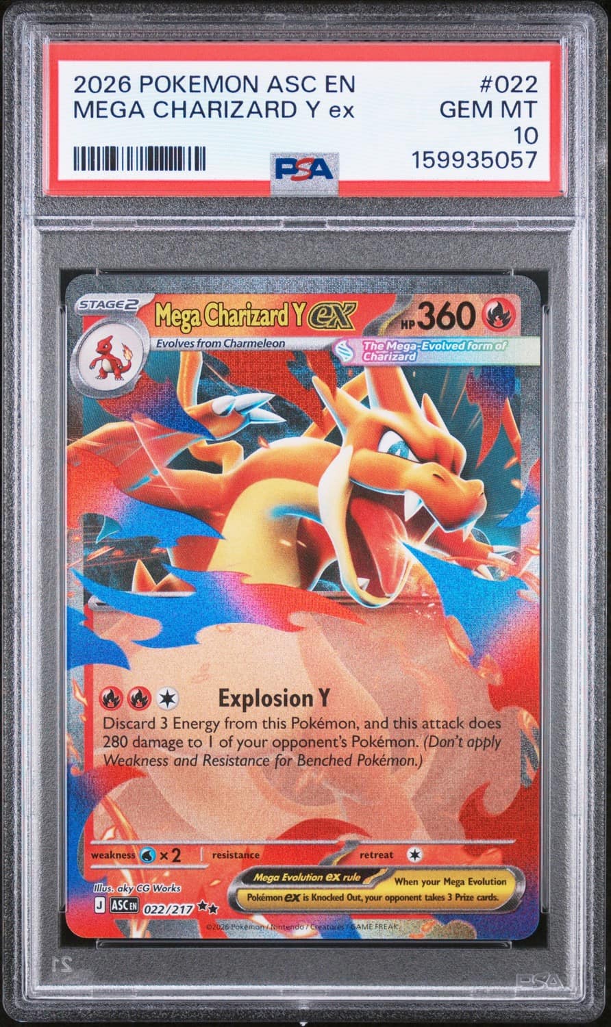 Mega Charizard Y Ex