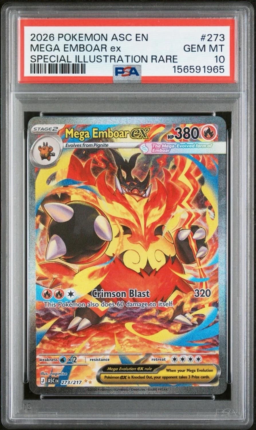 Mega Emboar Ex
