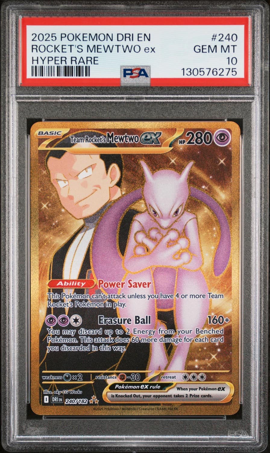 Rocket'S Mewtwo Ex