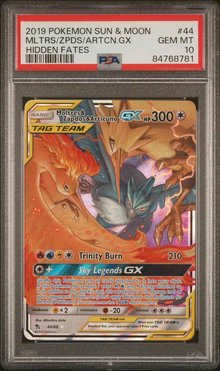 Moltres & Zapdos & Articuno Gx