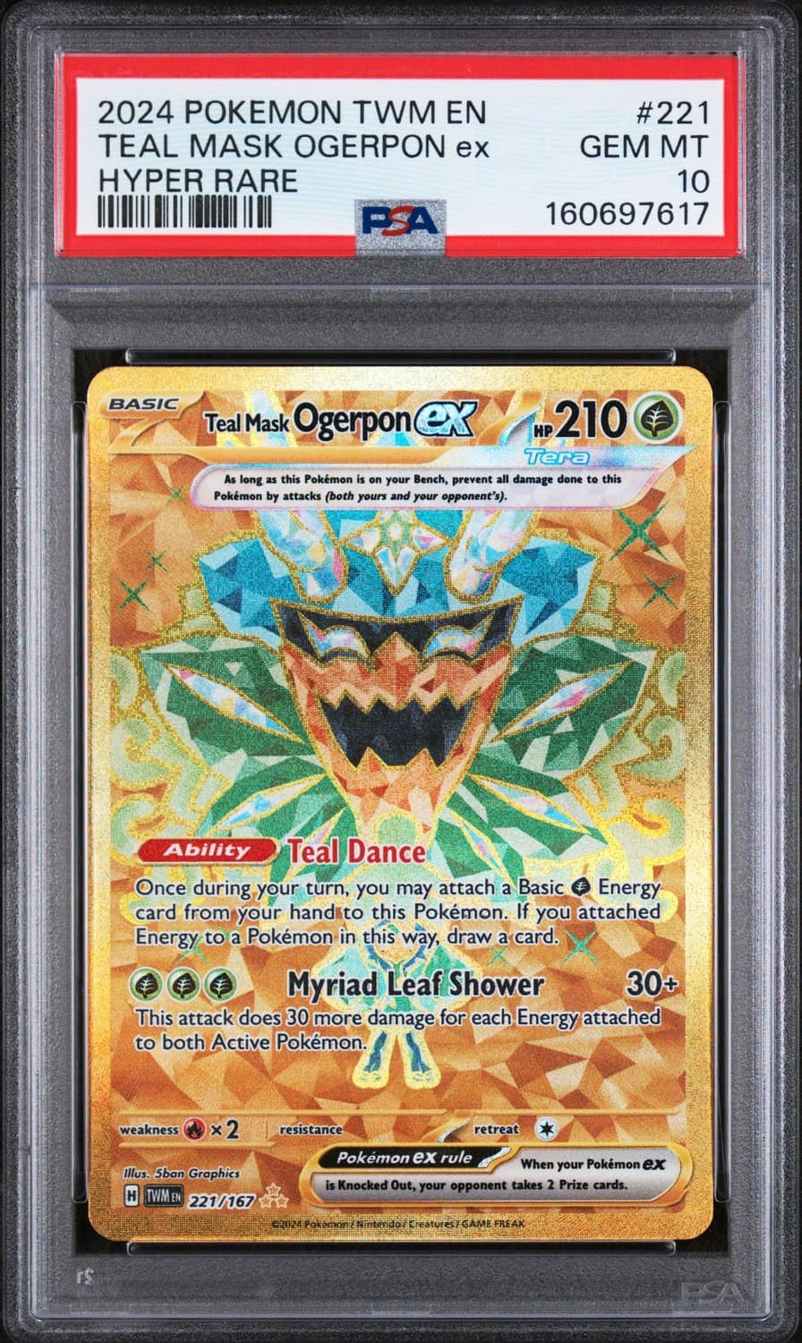 Teal Mask Ogerpon Ex