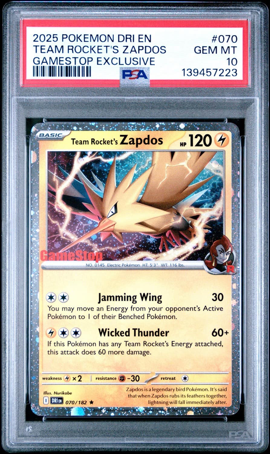 Team Rocket'S Zapdos