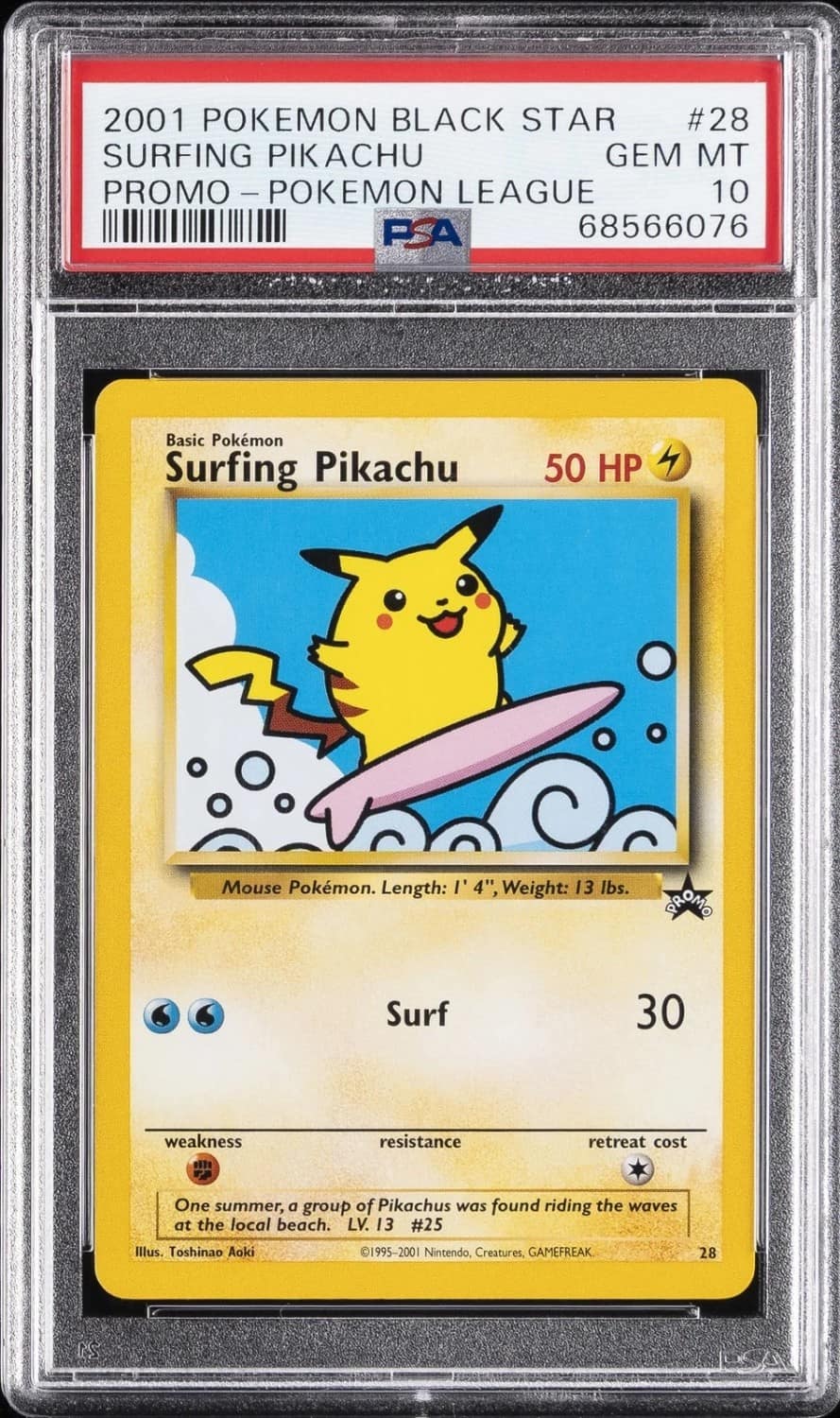 Surfing Pikachu