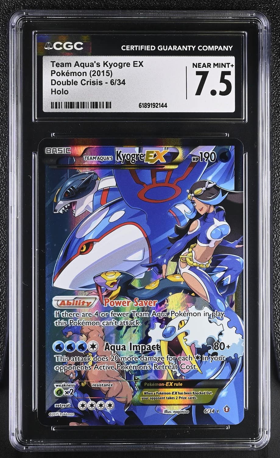Team Aqua'S Kyogre Ex