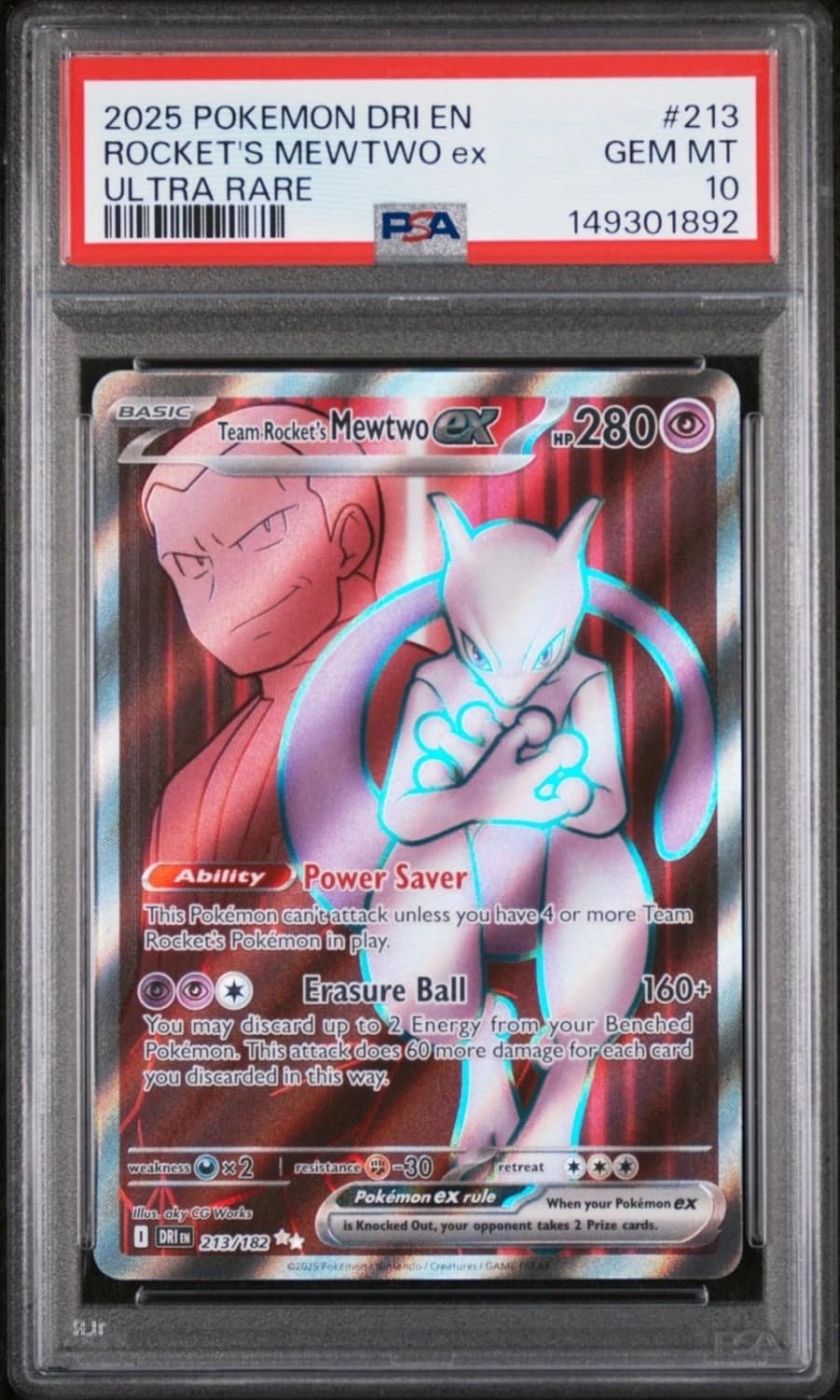 Rocket'S Mewtwo Ex