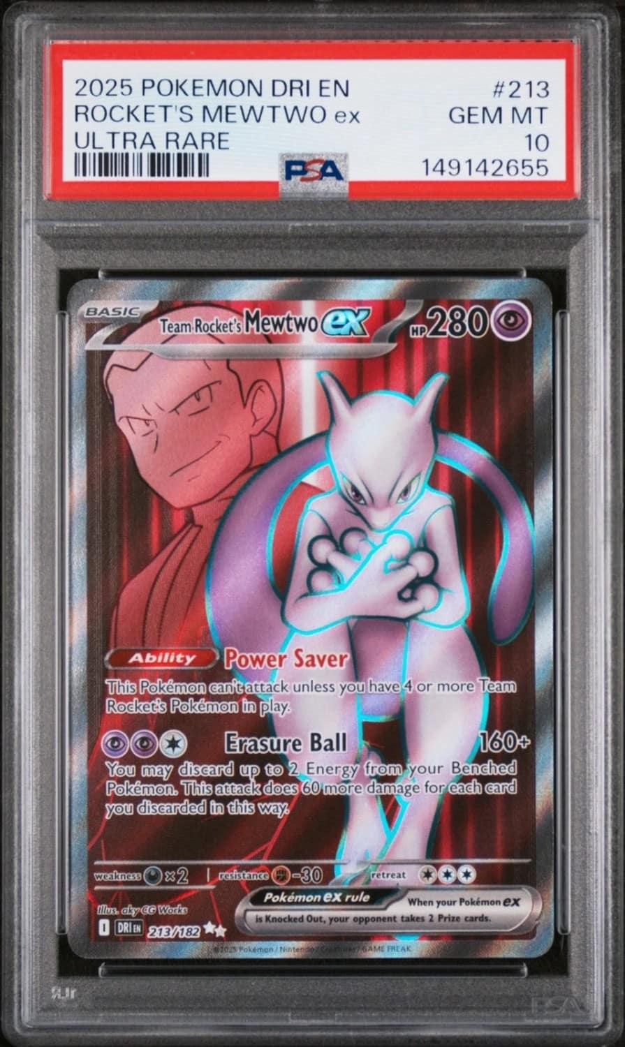 Rocket'S Mewtwo Ex