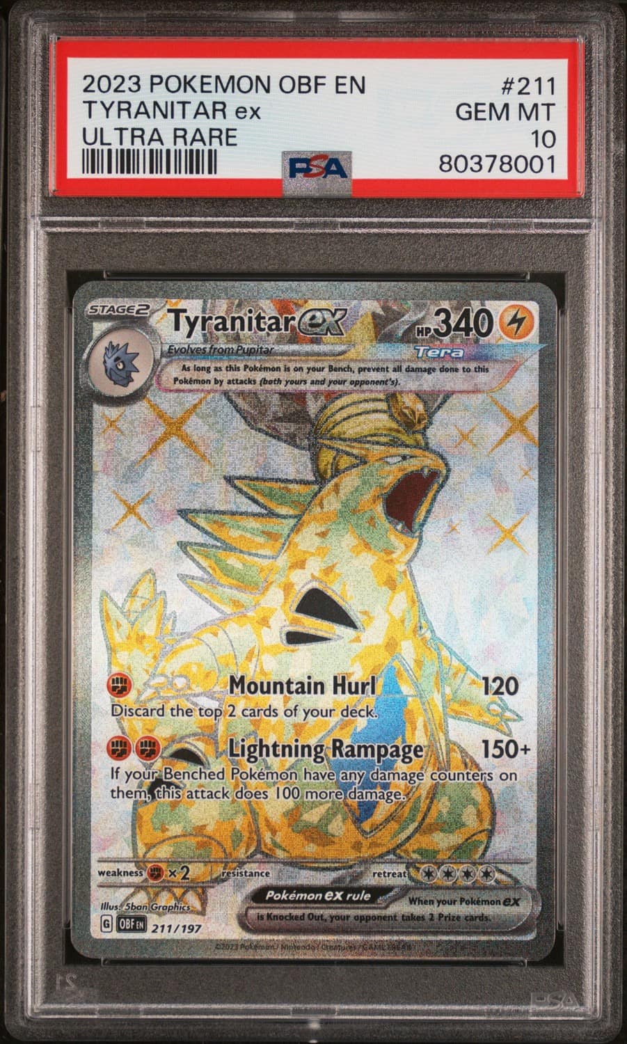 Tyranitar Ex