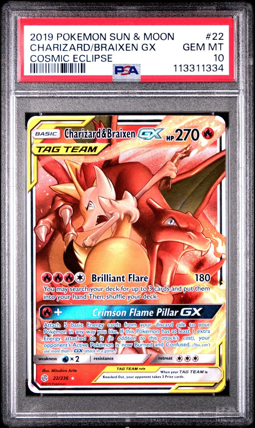 Charizard/braixen Gx