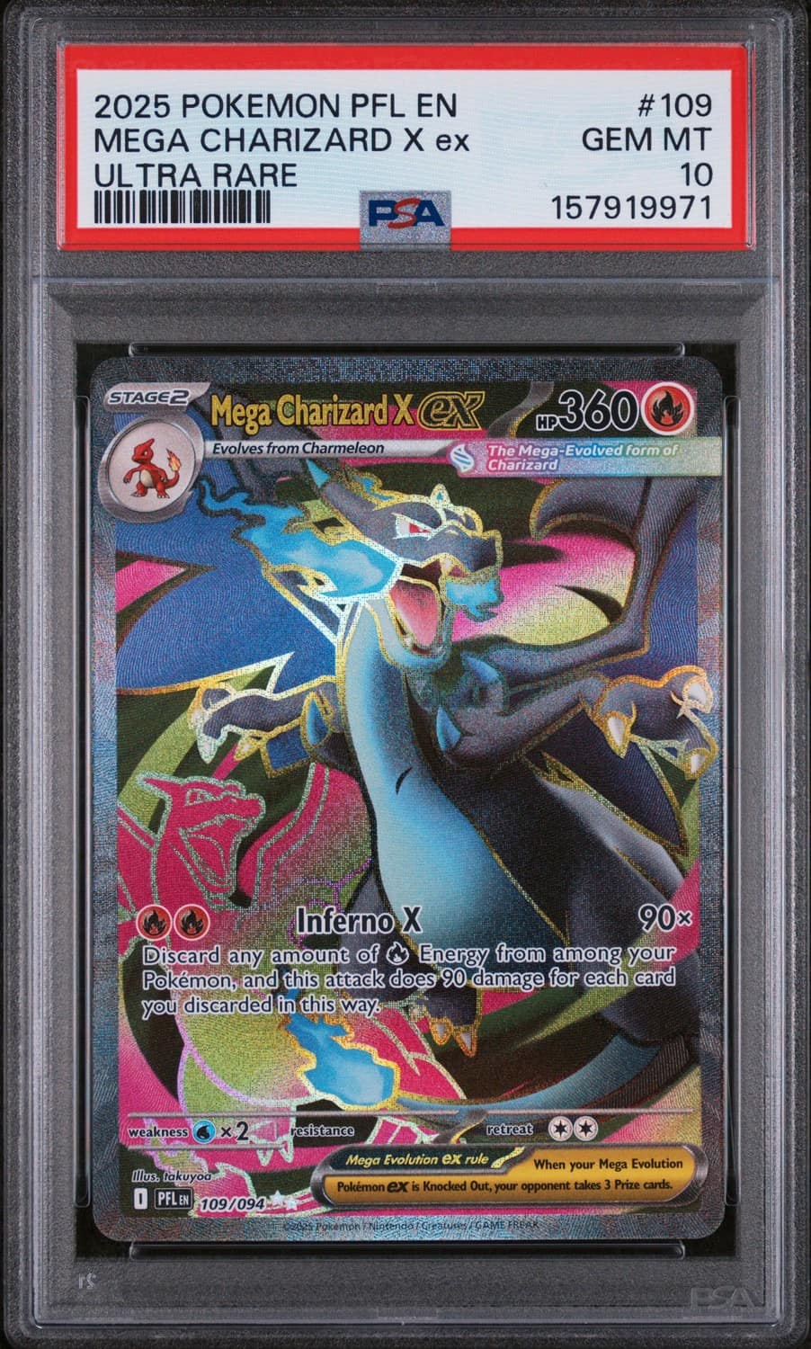 Mega Charizard X Ex