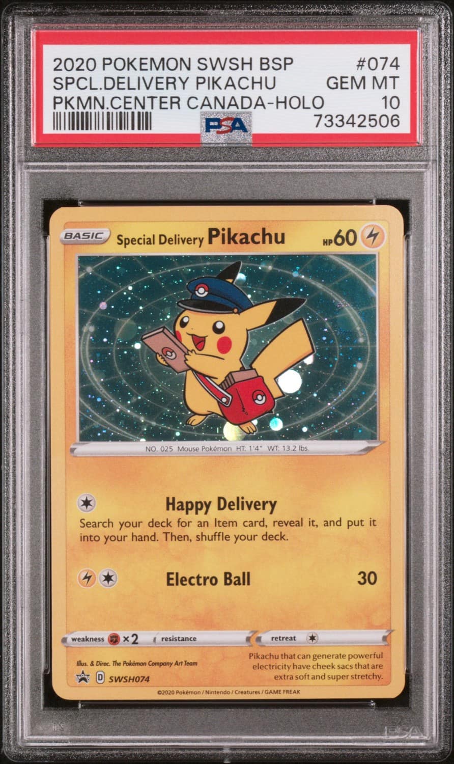 Spcl.delivery Pikachu