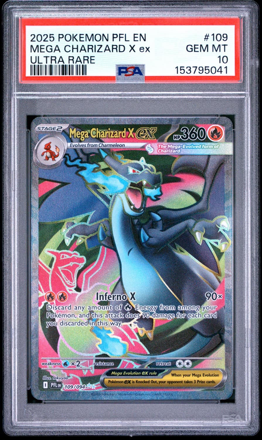 Mega Charizard X Ex