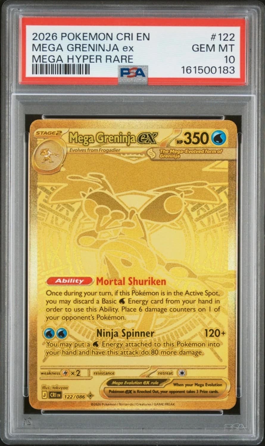 Mega Greninja Ex