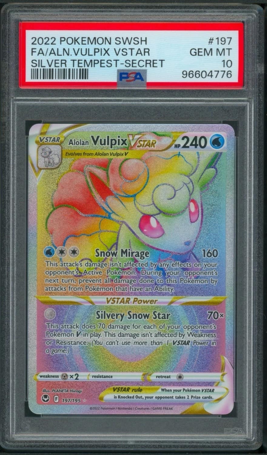 Alolan Vulpix Vstar