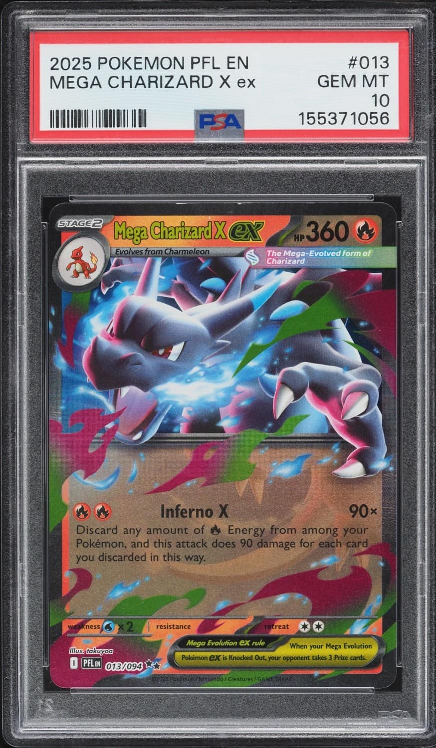 Mega Charizard X Ex