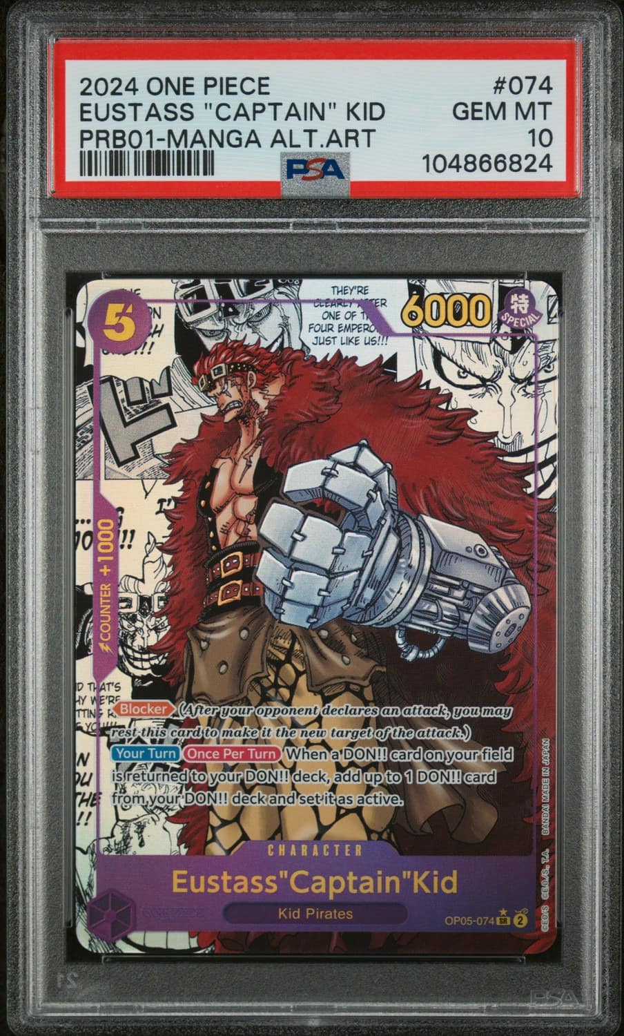 Eustass "captain" Kid