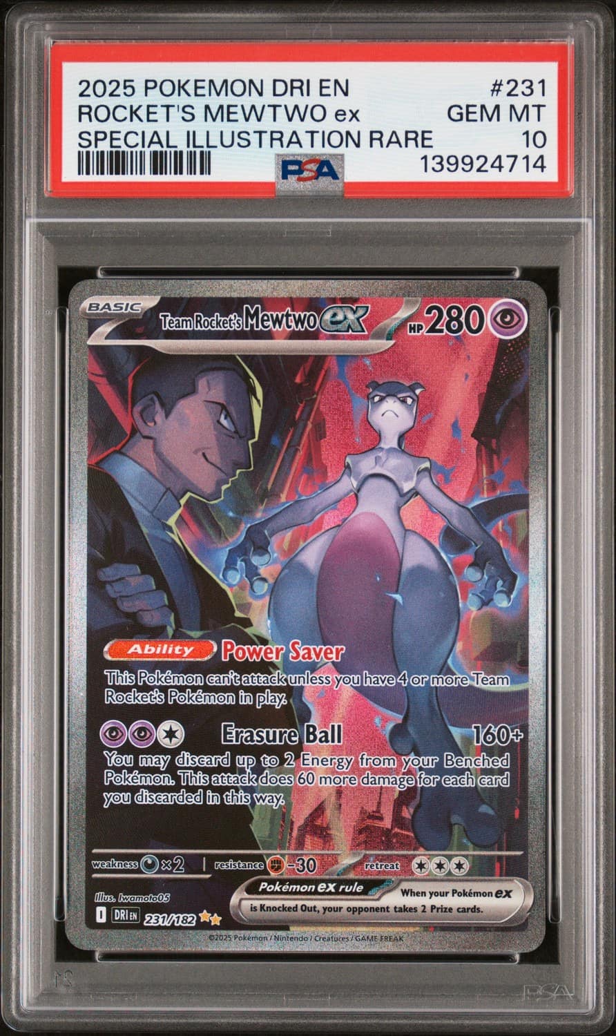 Rocket'S Mewtwo Ex