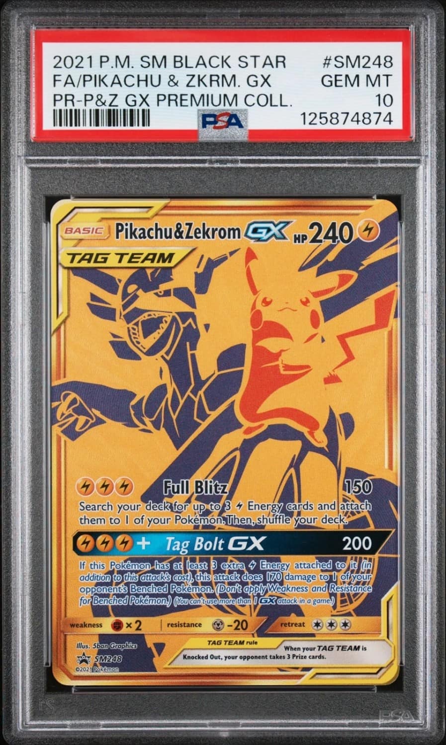 Pikachu & Zekrom Gx