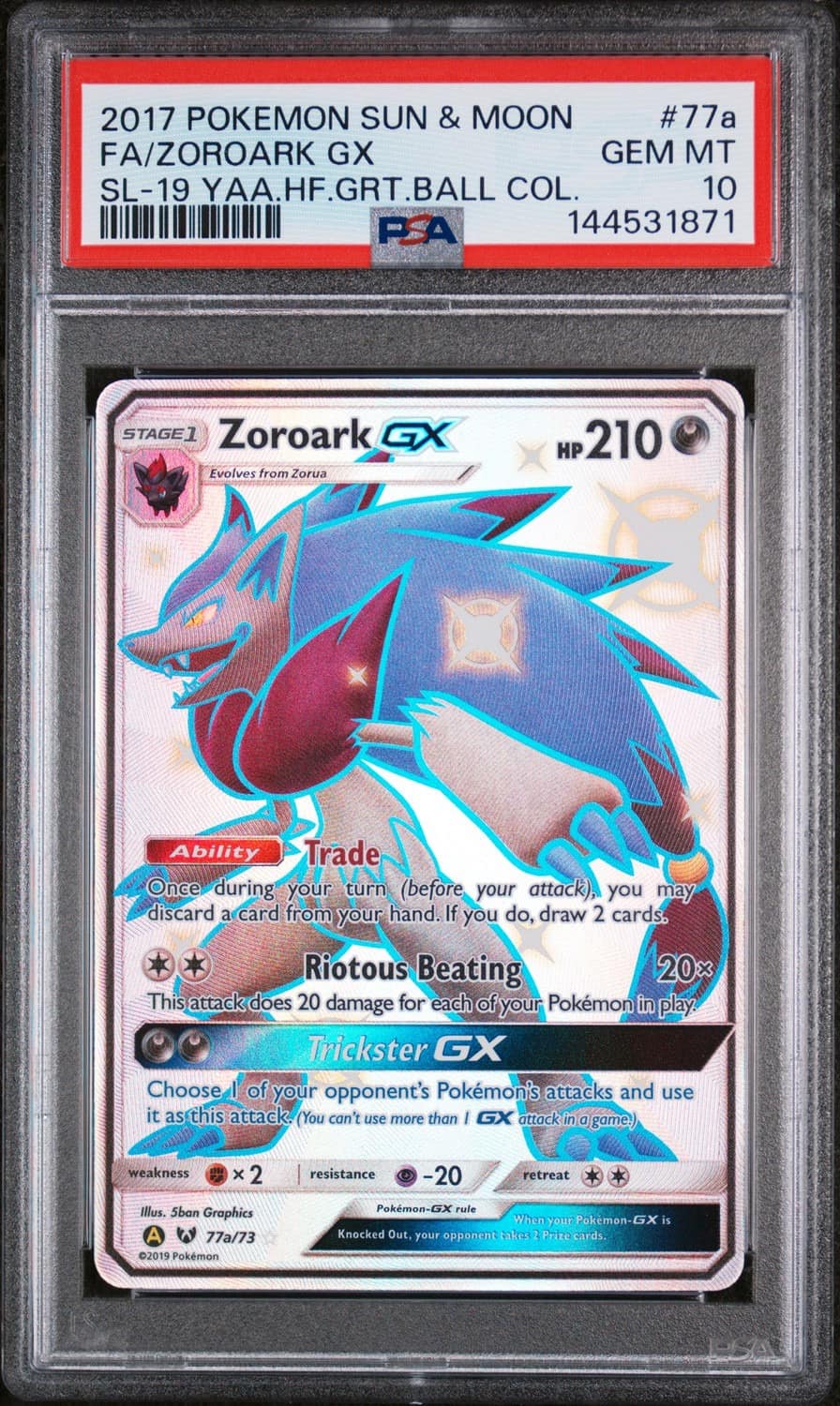 Zoroark Gx